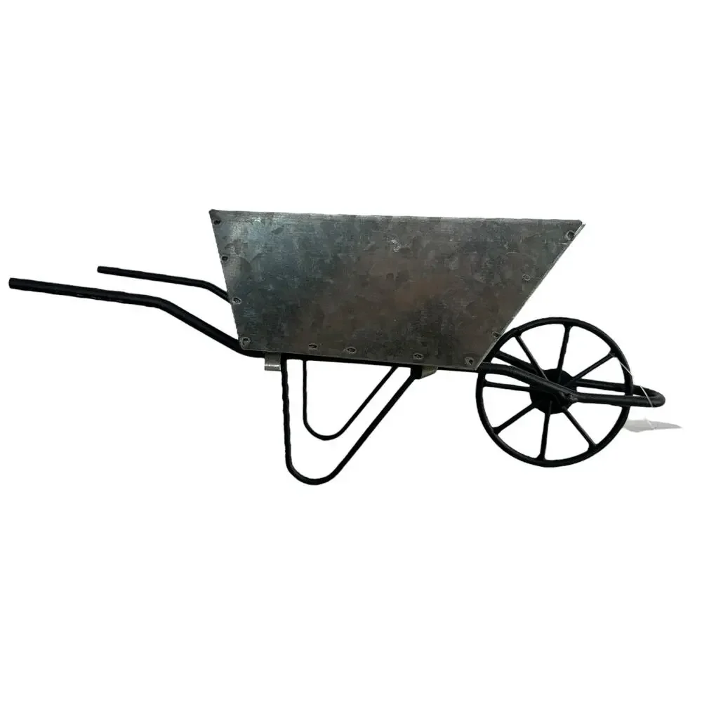Sonoma Farmhouse Retreat Metal Wheelbarrow Decor Accent NWT